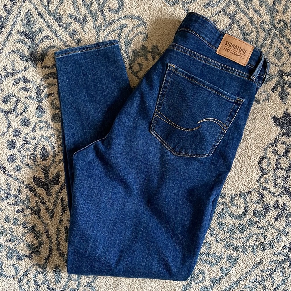 Levi Strauss High-rise skinny jeans